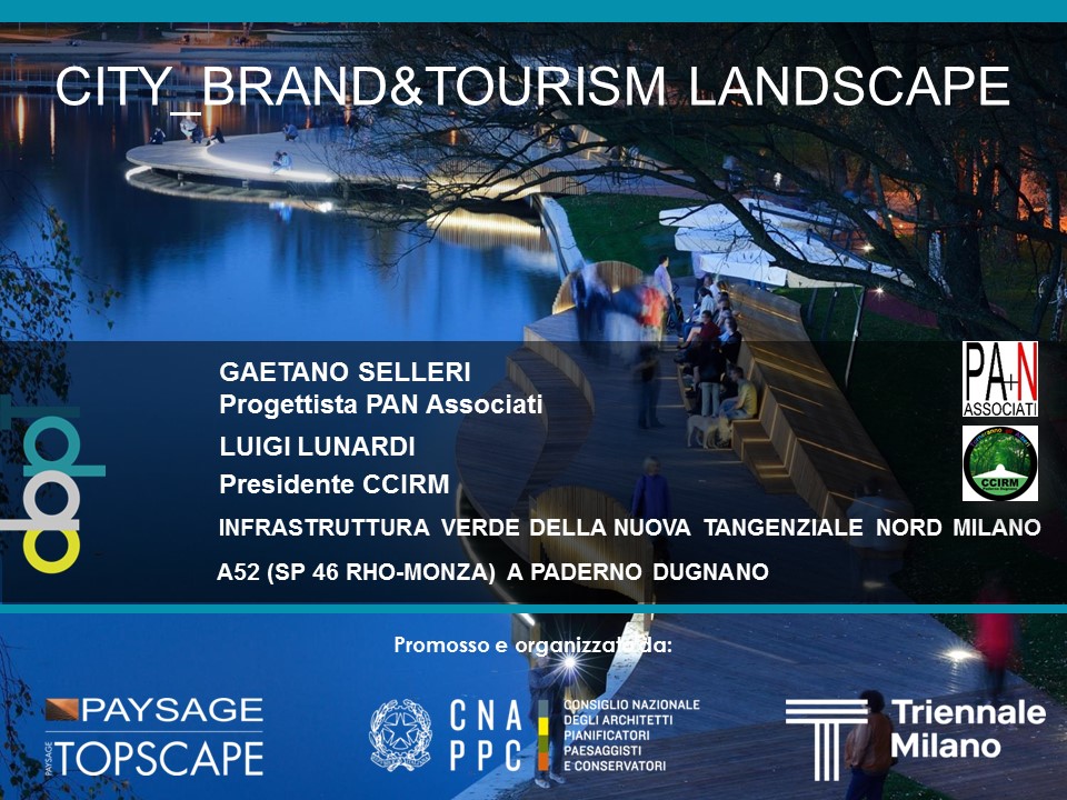 Premio City Brand and Turism Landscape Award – Paysage